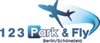 123 Park & Fly logo