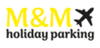M&M holiday parking logo