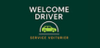 Welcome driver Nice logo