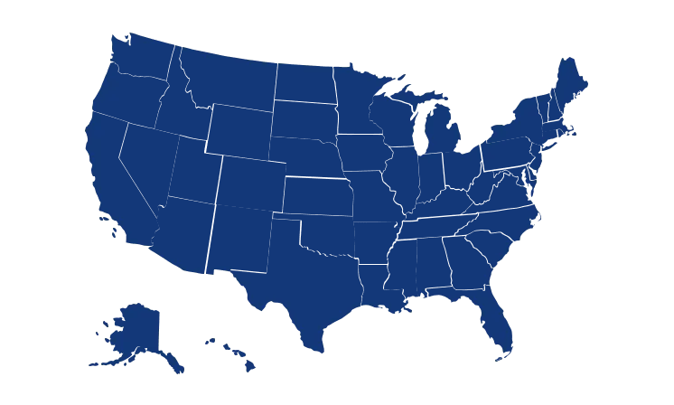 USA map